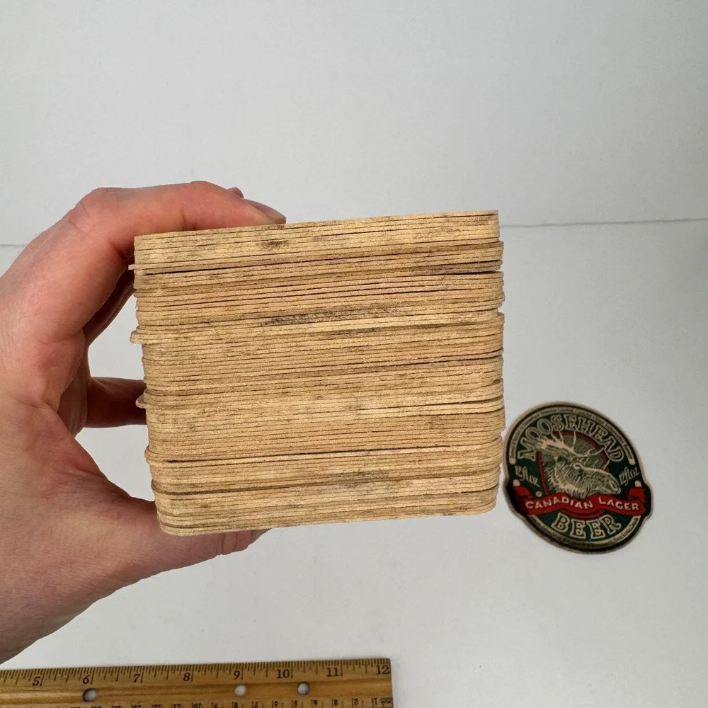 Vtg lot of 68 Miller Lite Thin Cardboard Beer Coaster Fine Pilsner Collect‎ READ